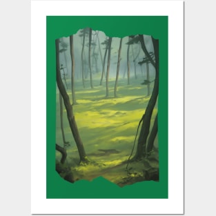 Tepid Swamp - D&D Scenery Posters and Art